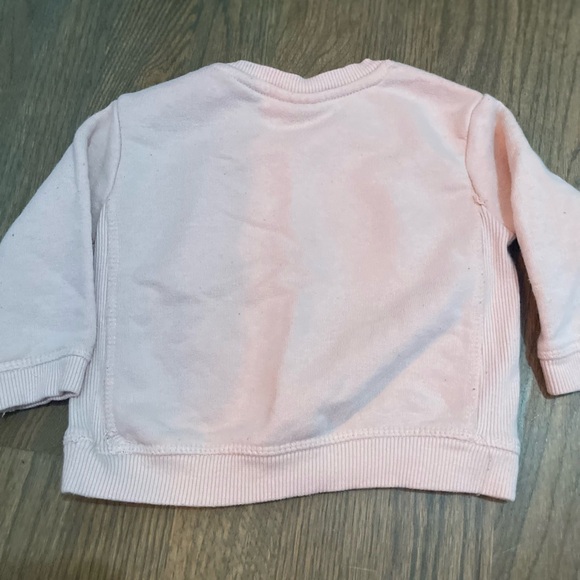 Zara‎ Sisters Always Together 3-6 mo sweatshirt - Picture 4 of 4